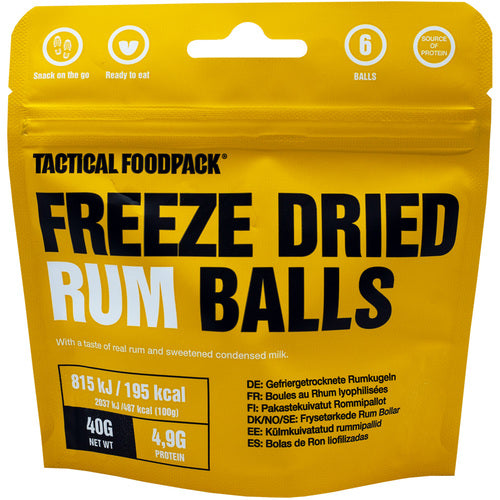 Tactical Foodpack - Freeze Dried Rum Balls