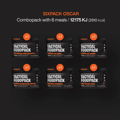 Tactical Foodpack - Six Pack Oscar