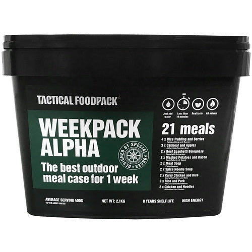 Tactical Foodpack - WeekPack Alpha