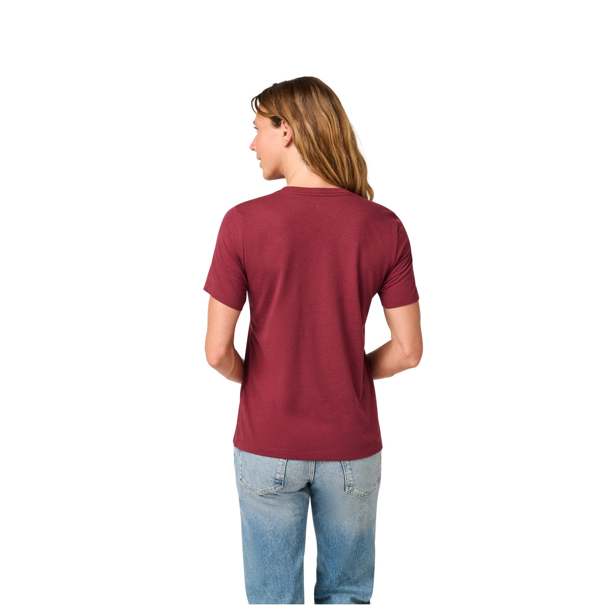 5.11 Women's Shooters Sunset kortärmad T-shirt i Burgundy
