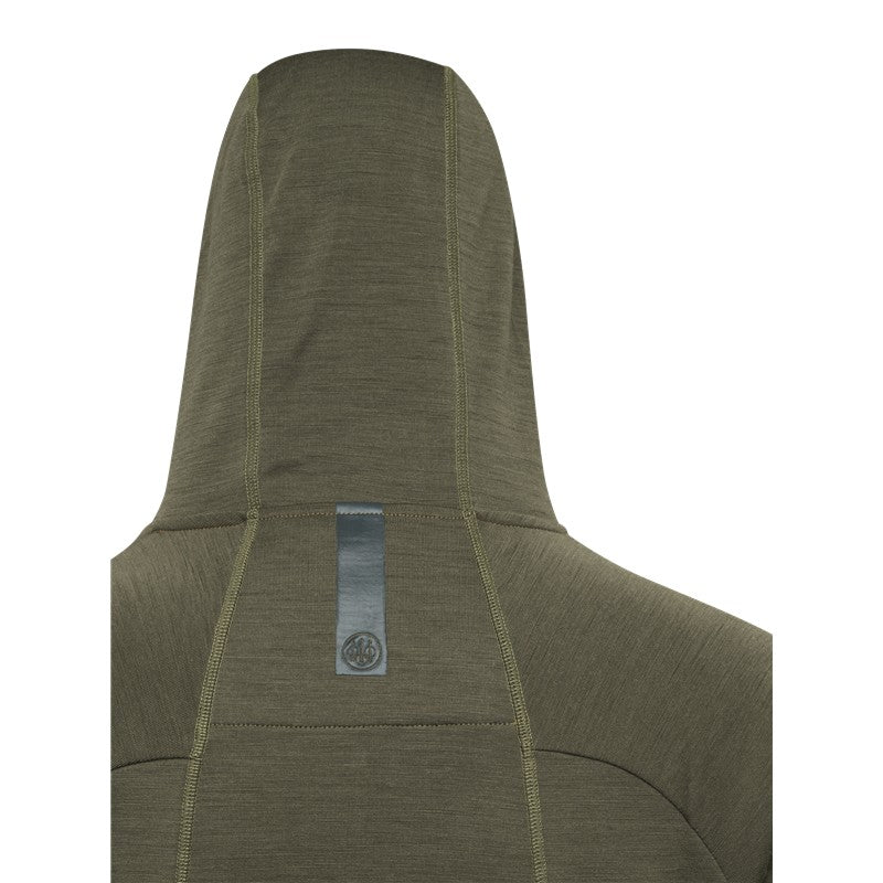 Beretta - Apollo Merino hoodie - Green Stone