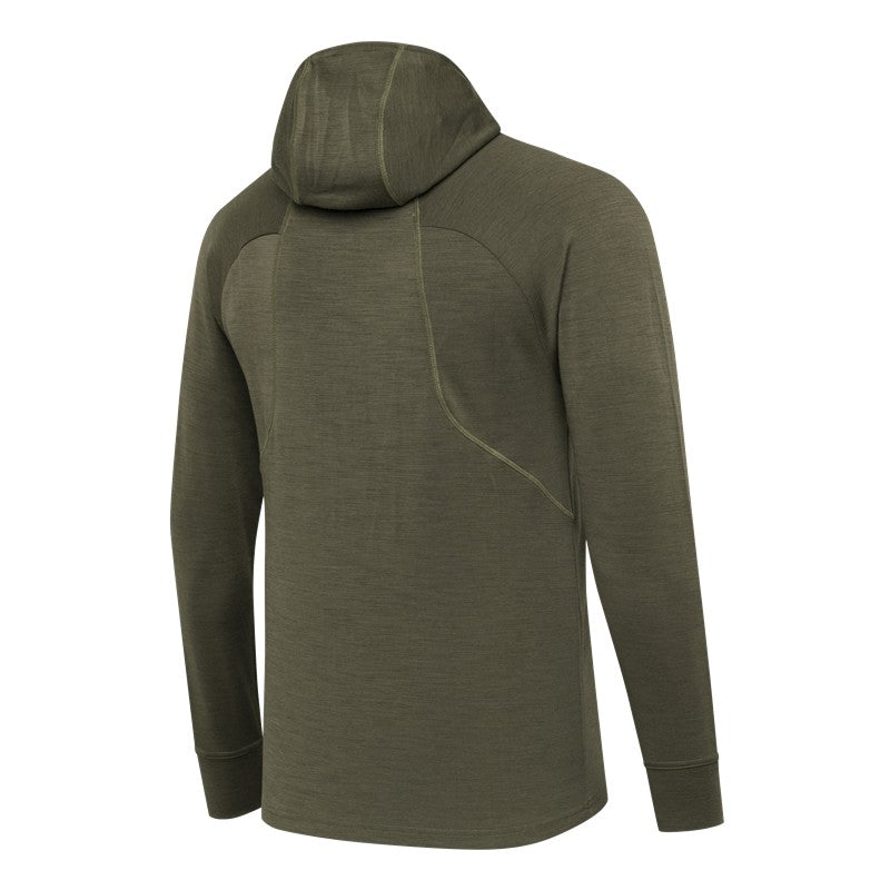 Beretta - Apollo Merino hoodie - Green Stone
