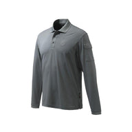 Beretta - Miller Polo Long Sleeves - Smoked Pearl