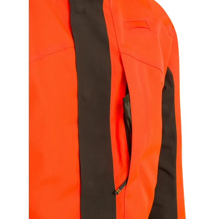 Beretta - Balcan water-repellent Jacket - Brown Bark & Orange