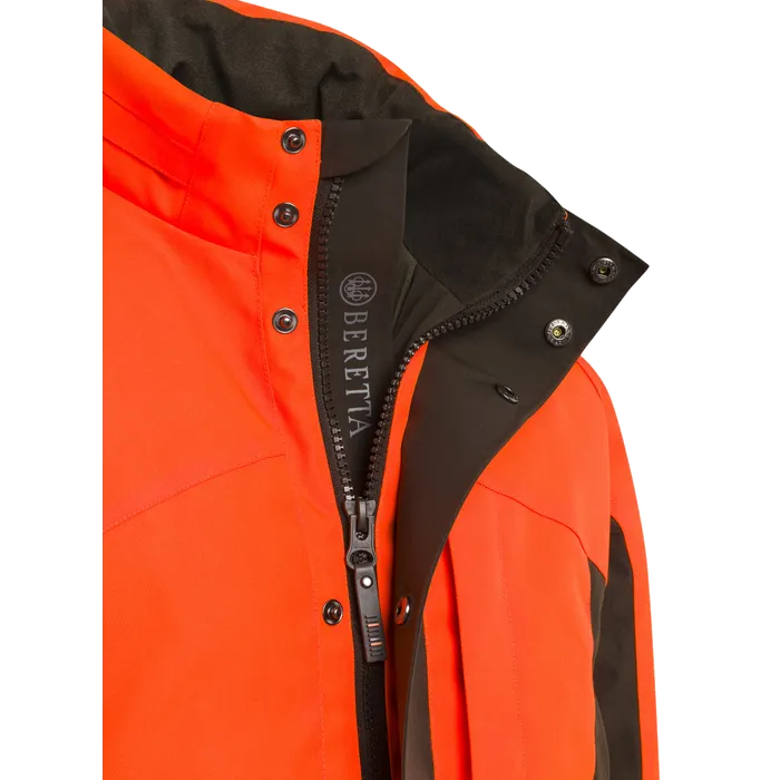 Beretta - Balcan water-repellent Jacket - Brown Bark & Orange