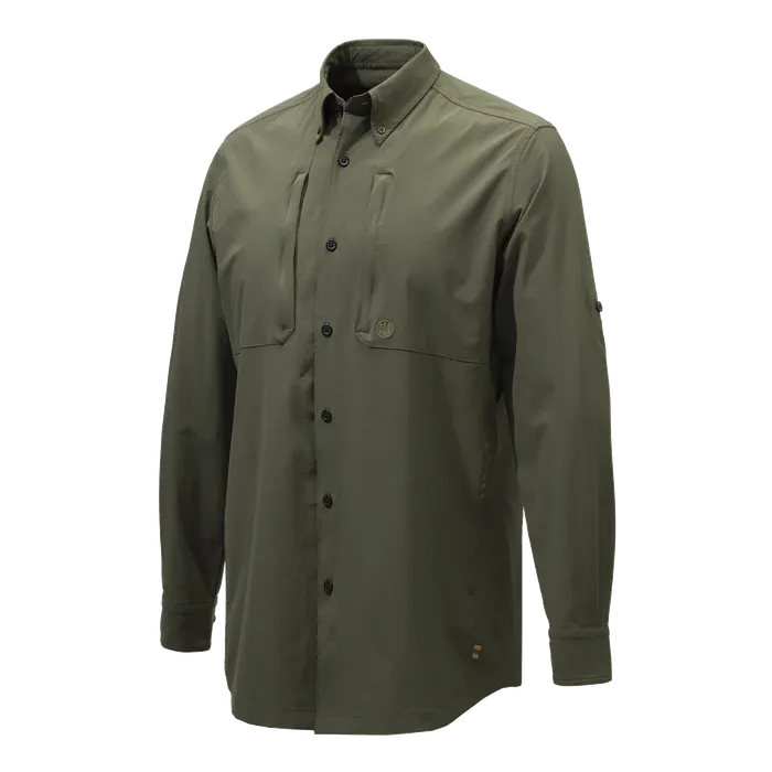 Beretta - Plain Lightweight Shirt - Green Moss