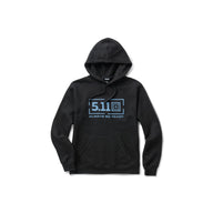 5.11 Women's Frame Hoodie för dam i Black visad framifrån