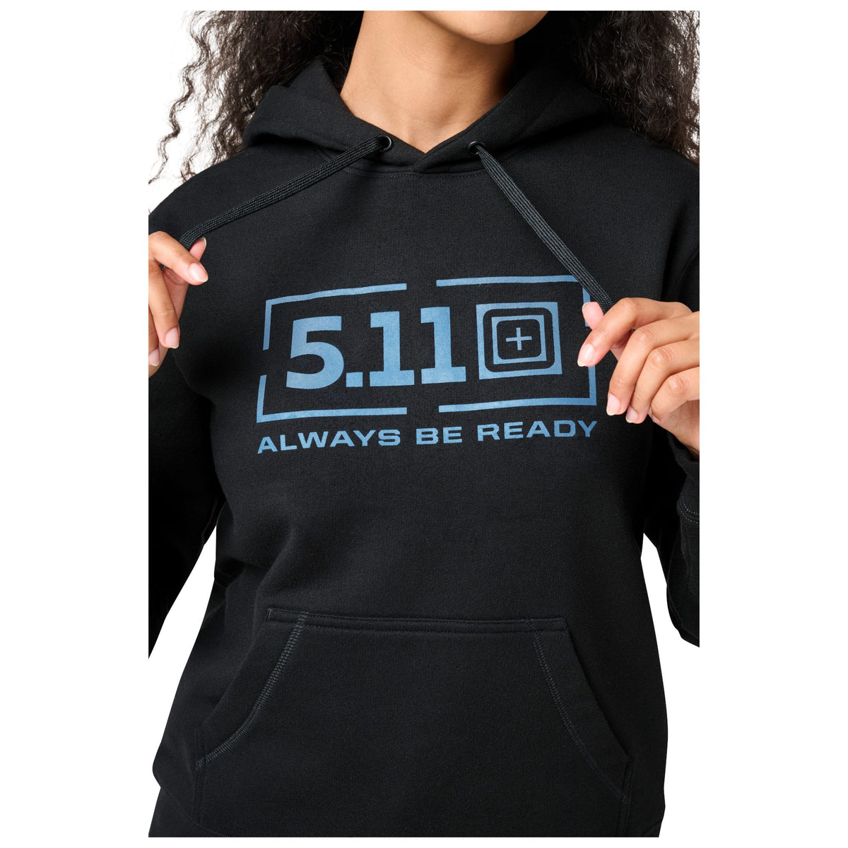 5.11 Women's Frame Hoodie för dam i Black visad framifrån