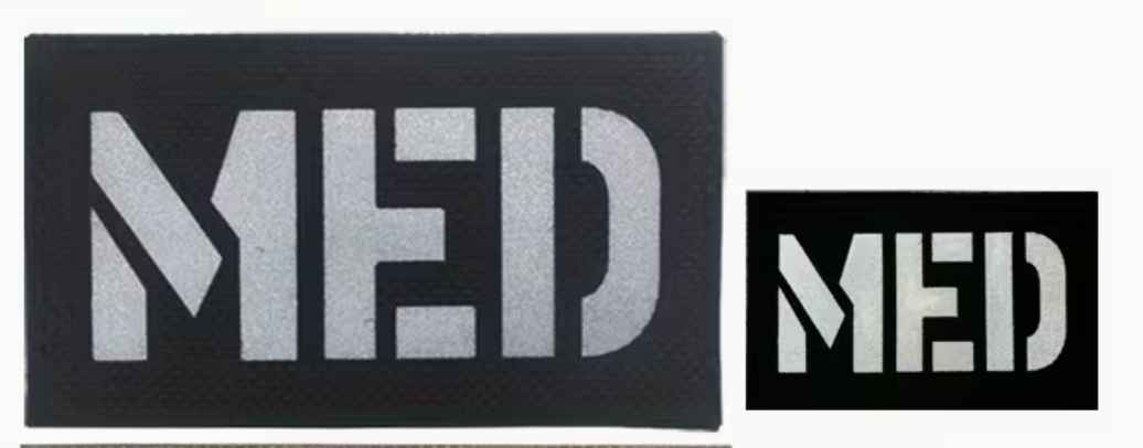 MED - Svart - Patch