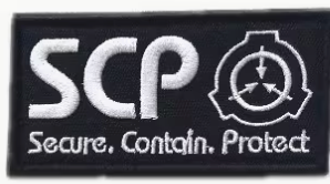 Secure Contain Protect - Svart - Patch