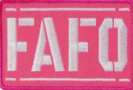 FAFO - Rosa - Patch