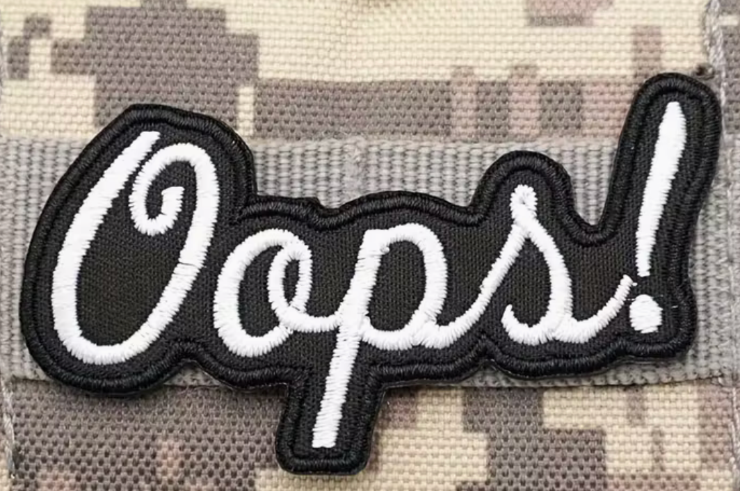 Oops - Patch