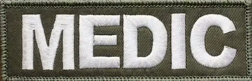 Medic - Grön - Patch