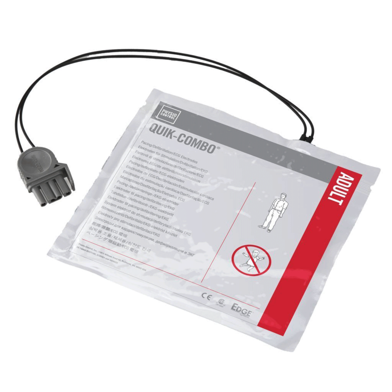 Stryker - Elektroder, 1par till Lifepak 1000/Lifepak 500