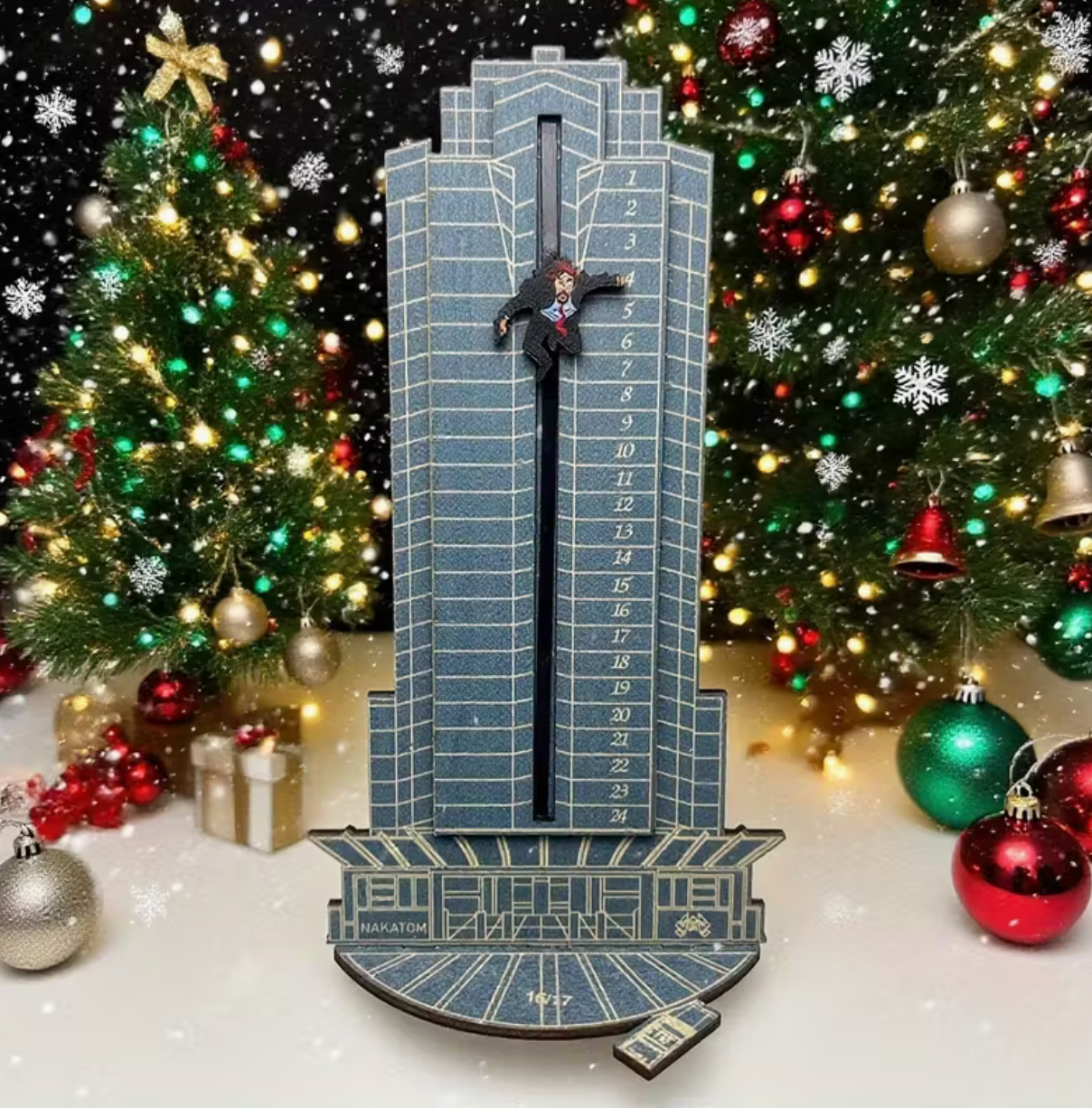 Die Hard - Adventskalender - Grå trä
