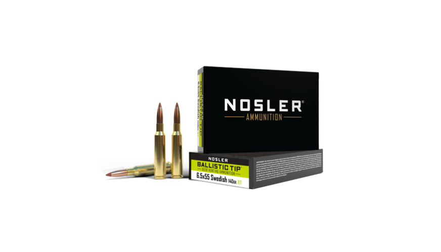 Nosler - Ballistic Tip Hunting - 6.5x55 Swedish Mauser - 140g - BT - 20/ask