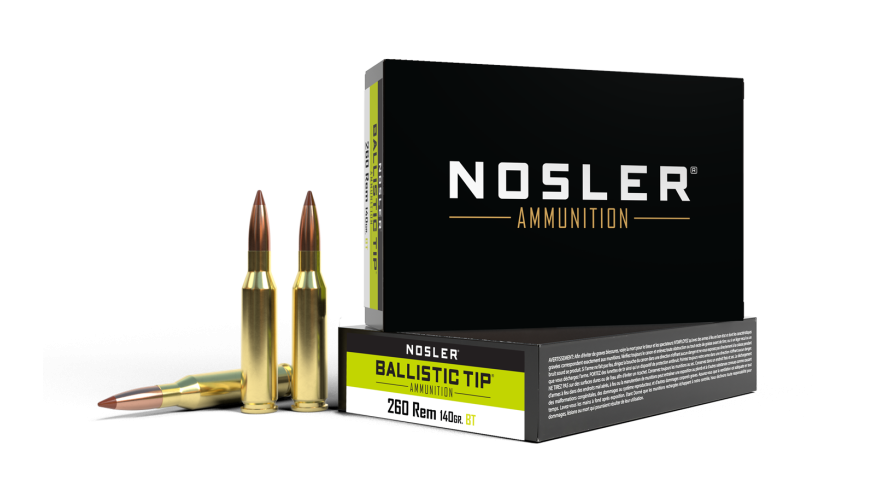 Nosler - Ballistic Tip Hunting - 260 Rem - 140g - BT SP - 20/ask