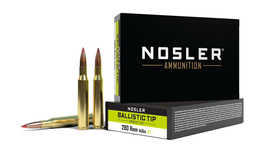 Nosler - Ballistic Tip Hunting - 280 Rem - 140g - BT SP - 20/ask