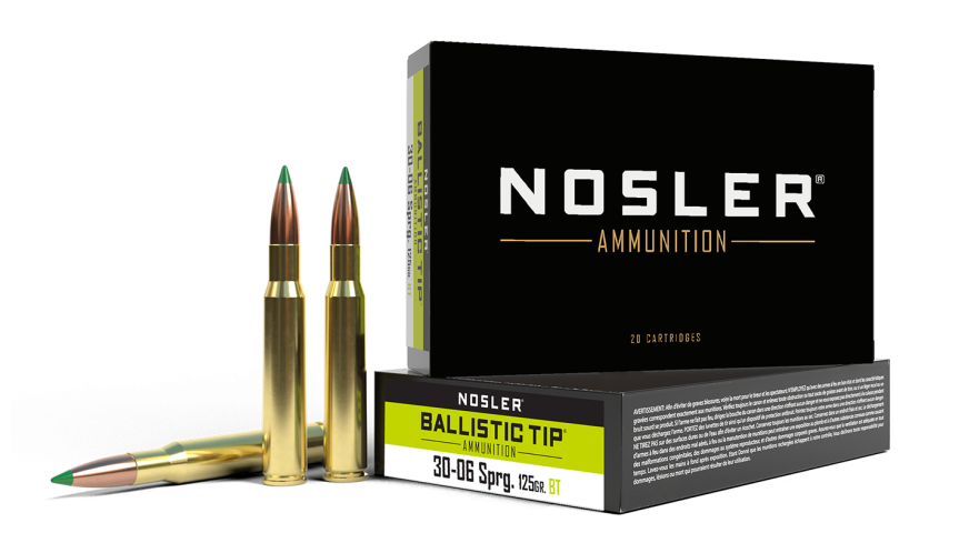 Nosler - Ballistic Tip Hunting - 30-06 Sprg - 125g - BT SP - 20/ask