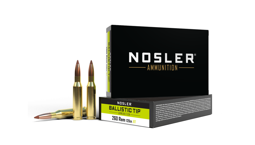 Nosler - Ballistic Tip Hunting - 260 Rem - 120g - BT SP - 20/ask