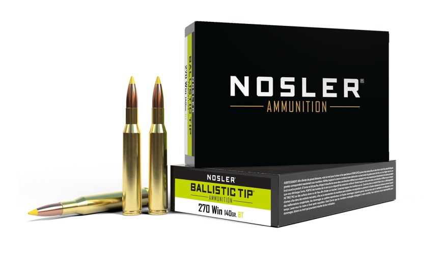 Nosler - Ballistic Tip Hunting - 270 Win - 140g - BT SP - 20/ask
