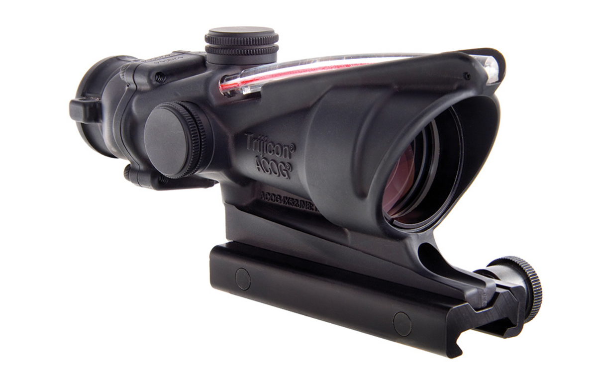 Trijicon - ACOG - 4x32 Dual Illum Red Chevron M193 Ballistic w / TA51