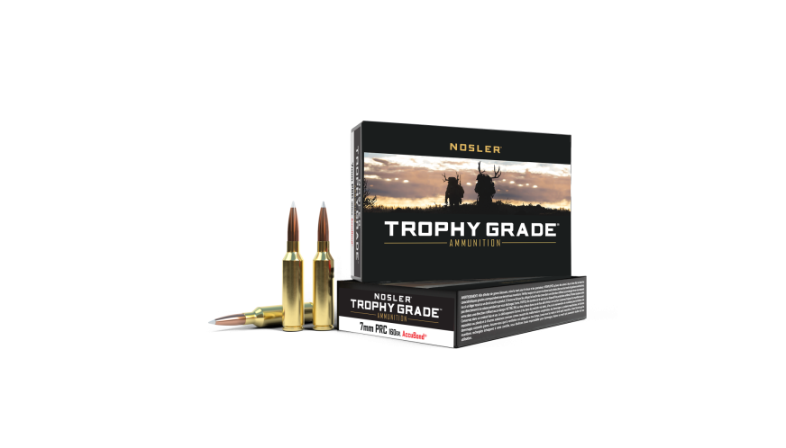 Nosler - Trophy Grade Ammunition - 7mm PRC - 160g - AB - 20/ask