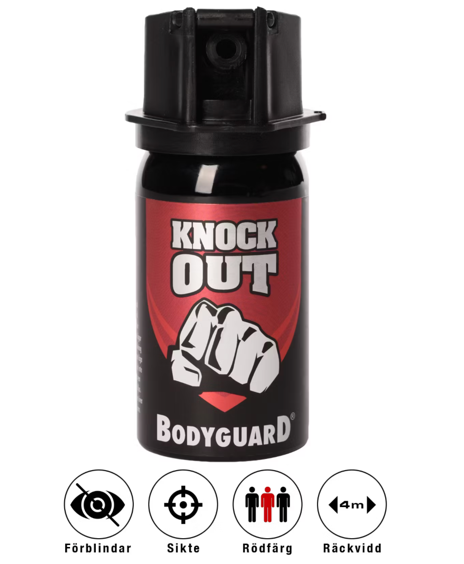Bodyguard - Knock Out - Försvarsspray