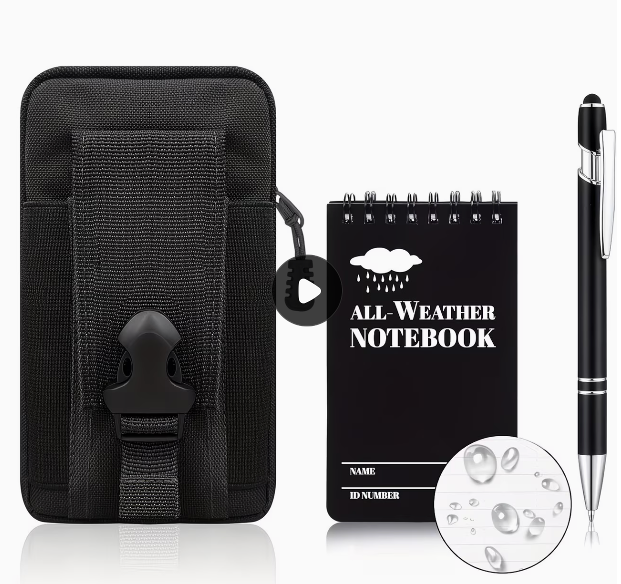 All weather set - Svart