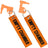 Safety flag - Säkerhetspropp - Empty Chamber - Orange