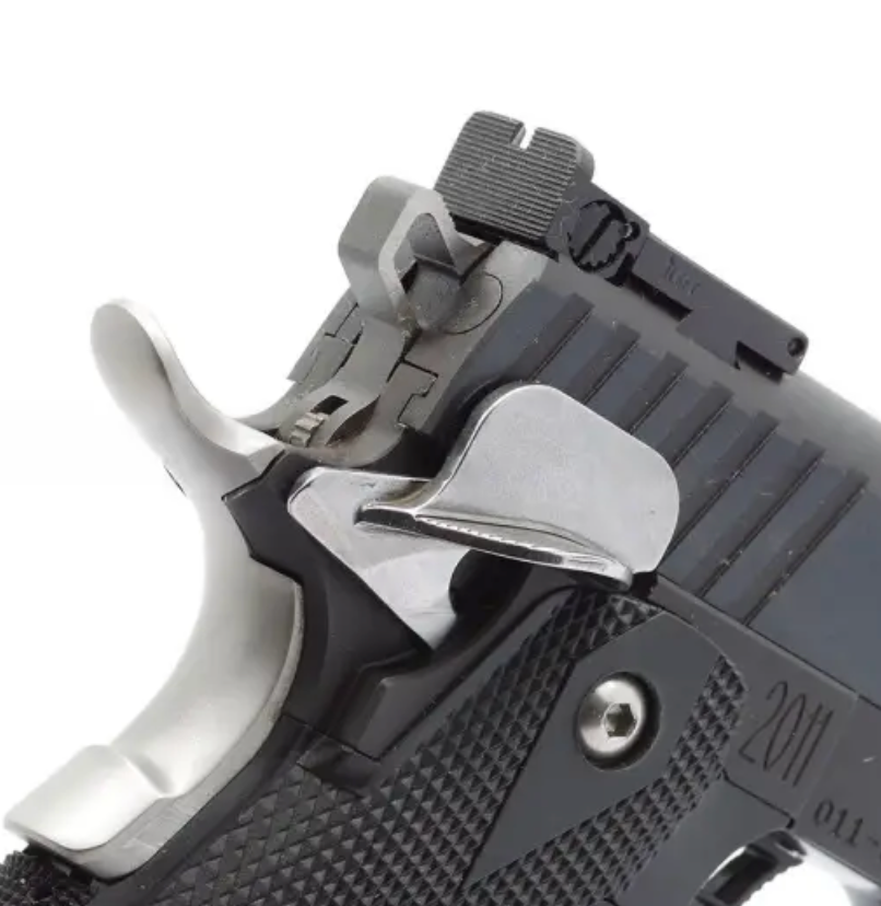 Eemann Tech - Competition Ambidextrous thumb safety with shield for 1911/2011