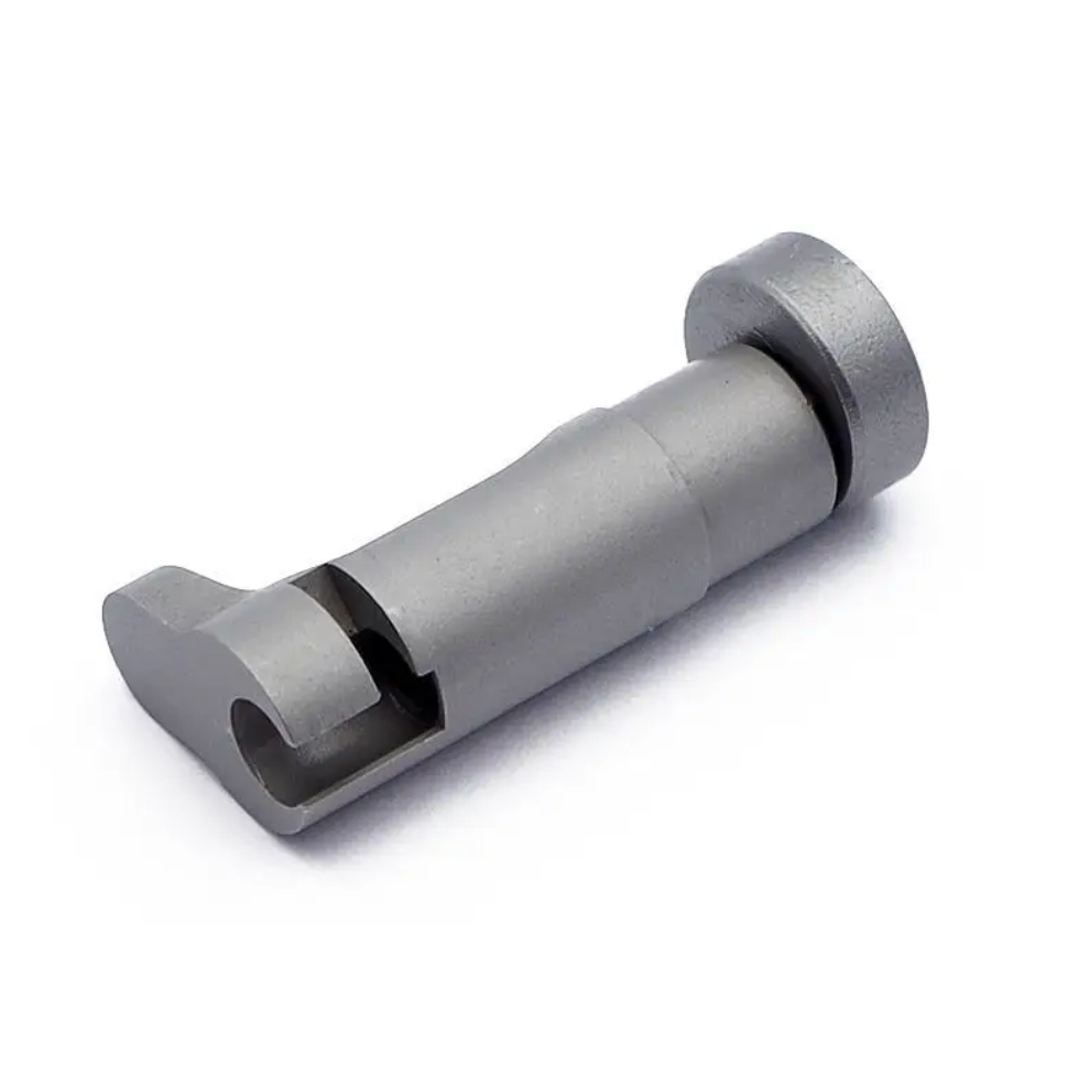 Eemann Tech - Magazine Catch with Extended Button for 1911 - Silver
