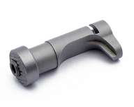Eemann Tech - Magazine Catch with Extended Button for 1911 - Silver