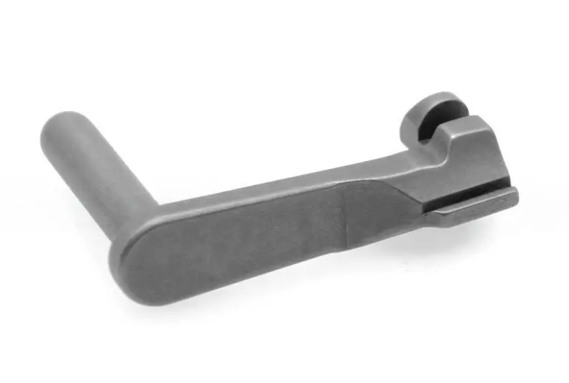 Eemann Tech - Solid Plain Slide Stop for 1911/2011 - Silver