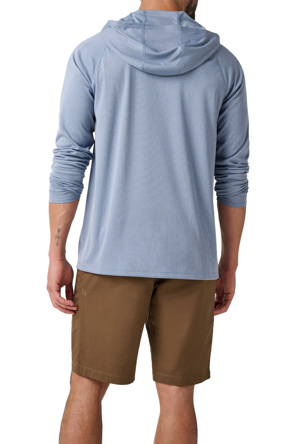 5.11 - Sulli UV Hooded Long Sleeve - Cobalt Blue Heather (1384)