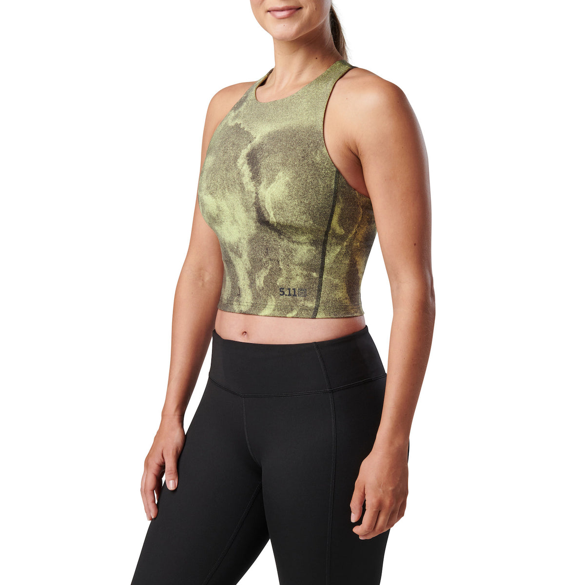 5.11 - PT-R Max Effort Crop - Vapor Green Watercolor Camo (961)