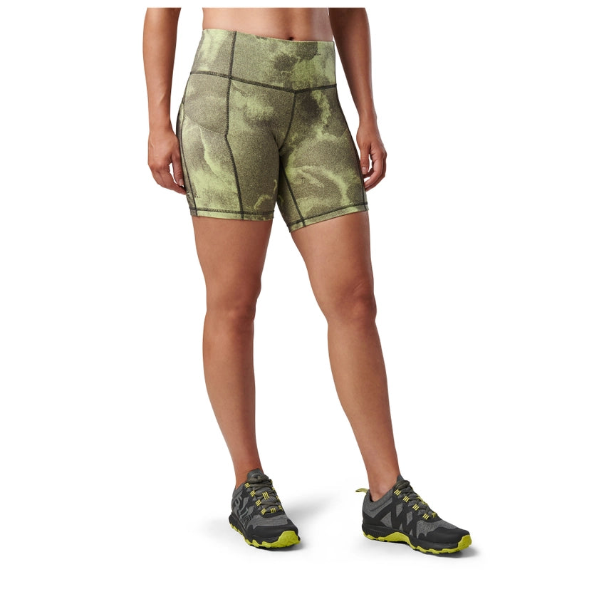 5.11 - PT-R Eliza Short - Vapor Green Watercolor Camo (961)