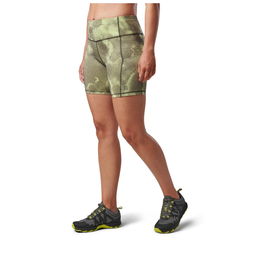 5.11 - PT-R Eliza Short - Vapor Green Watercolor Camo (961)