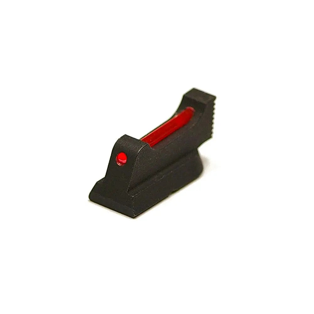 Eemann Tech -  Front Sight for CZ 75, CZ SHADOW 2, Checkered, with 1mm Fiber Optics Rod