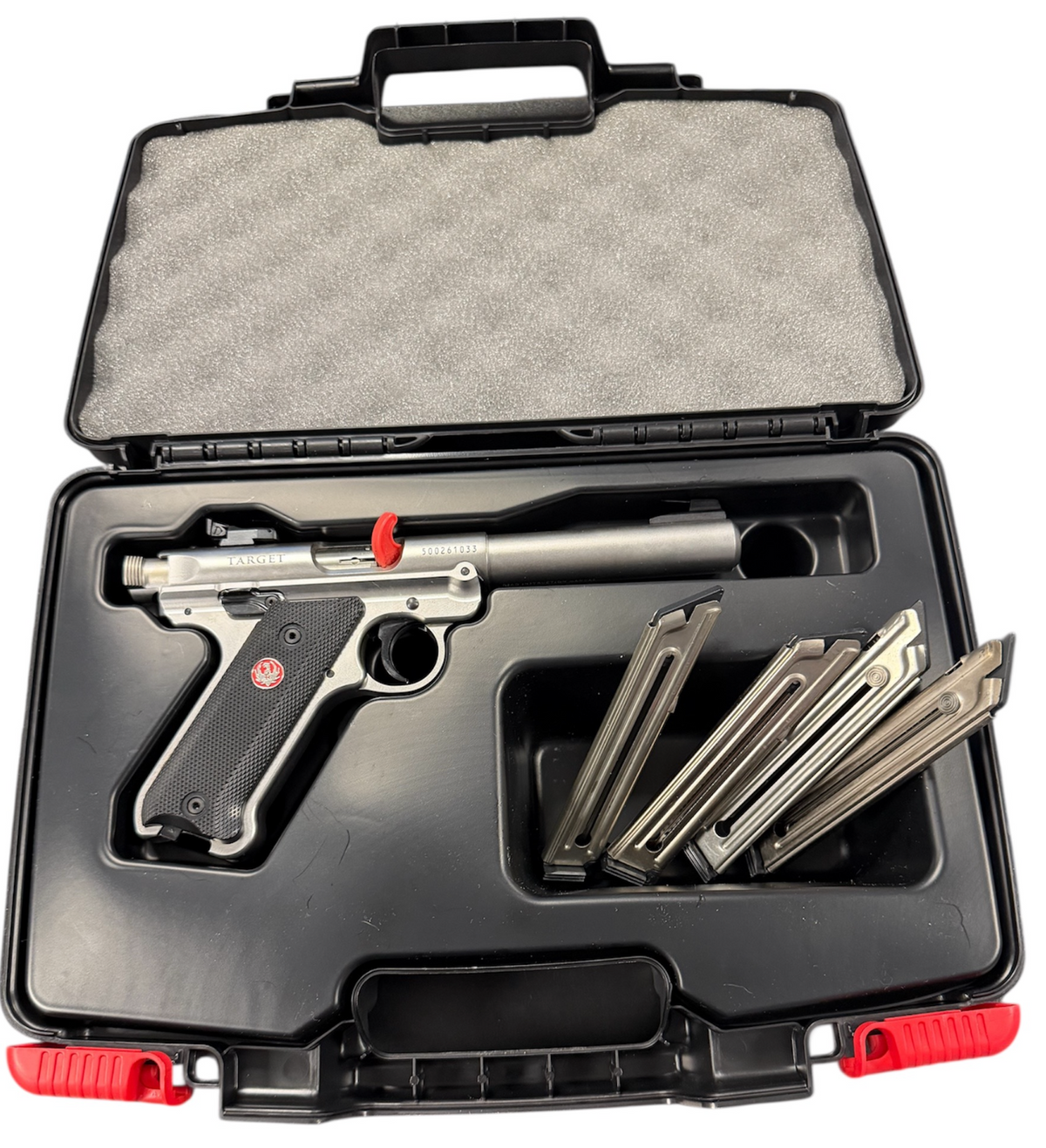 Ruger - MKIV Target ,.22 LR - Rostfri - USED