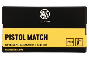 RWS - .22 lr - Pistol Match - 50/ask