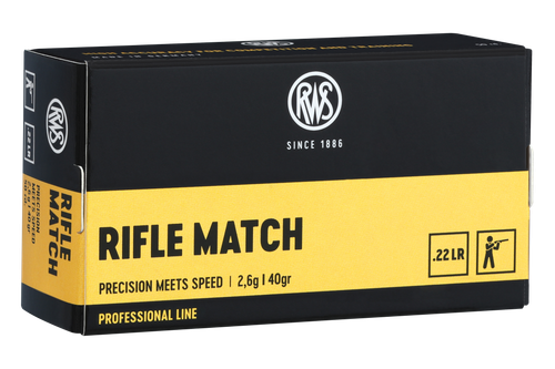 RWS - .22 lr - Rifle Match - 50/ask