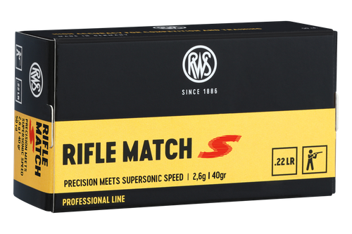 RWS - .22 lr - Rifle Match S - 50/ask