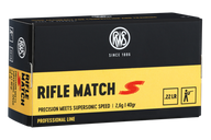 RWS - .22 lr - Rifle Match S - 50/ask