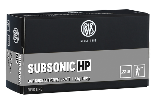 RWS - .22 lr - Subsonic - 50/ask