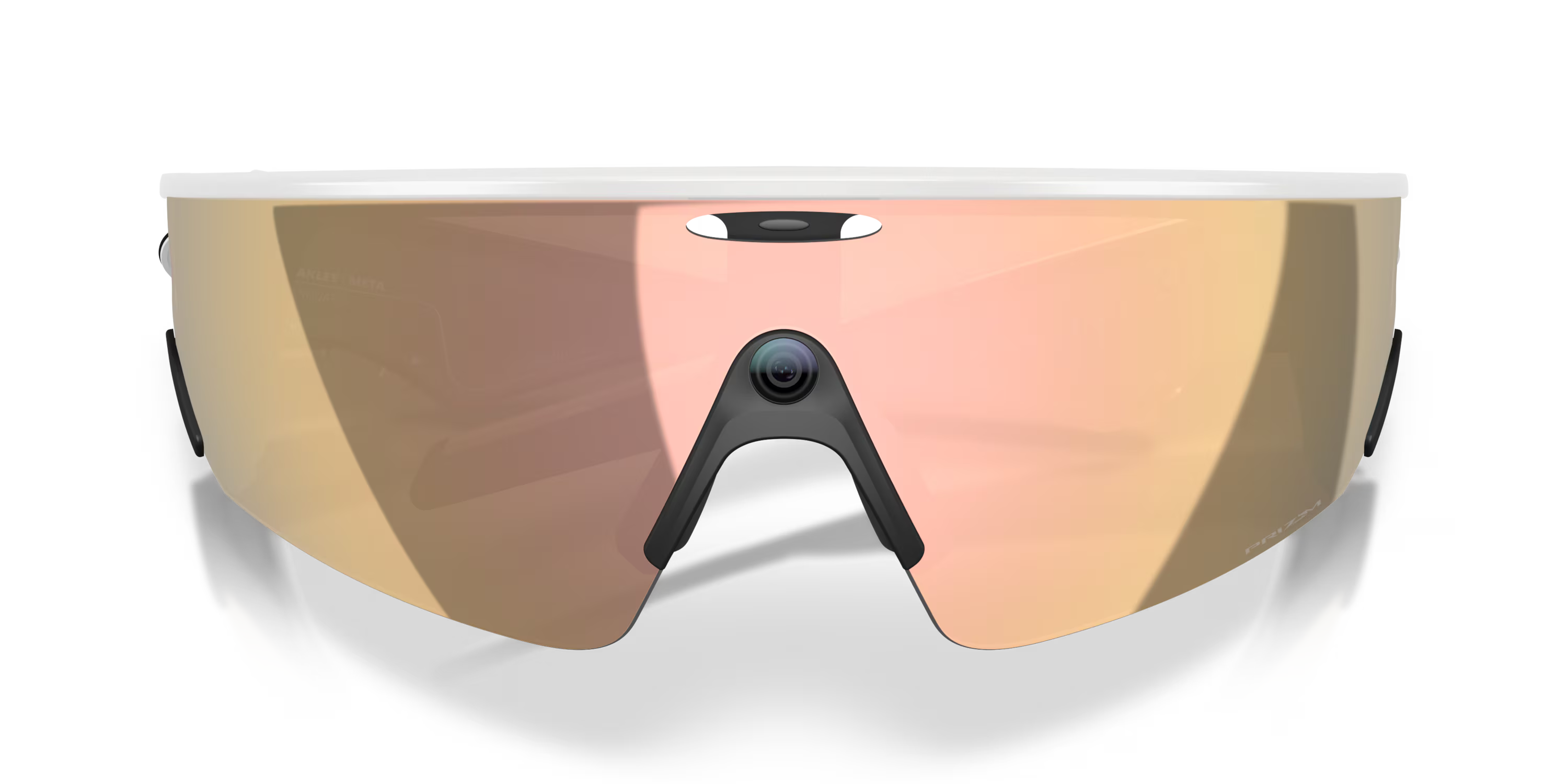 Oakley - Meta Vanguard - Prizm Rose Gold Lense - White Frame