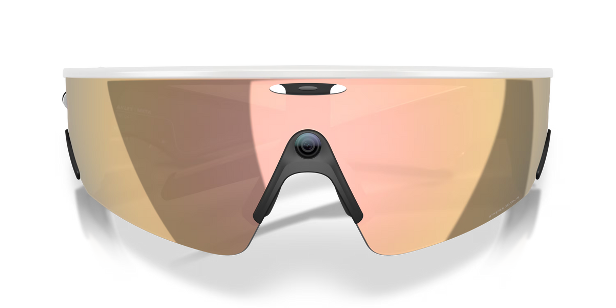 Oakley - Meta Vanguard - Prizm Rose Gold Lense - White Frame