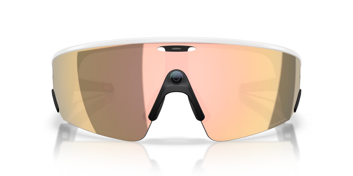 Oakley - Meta Vanguard - Prizm Rose Gold Lense - White Frame