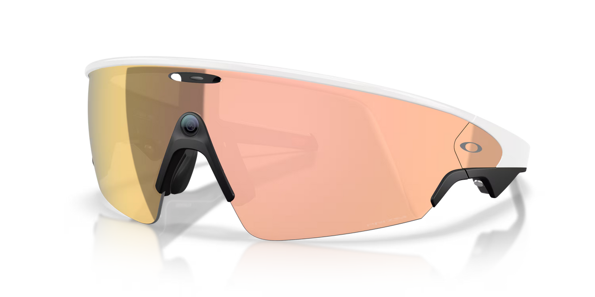 Oakley - Meta Vanguard - Prizm Rose Gold Lense - White Frame