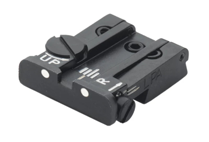 LPA -  Ruger MKI-III - 22lr - vita prickar